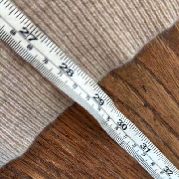 In Cashmere tan 100% cashmere stitch detail cardigan Large - Picture 6 of 8